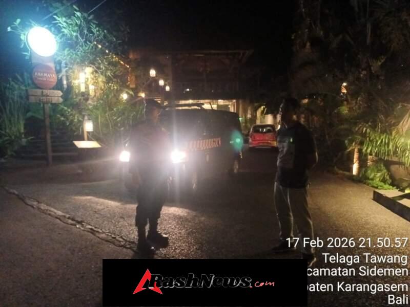 Polsek Sidemen Pastikan Keamanan Serta Kenyamanan Seputaran Obnyek Wisata Villa
