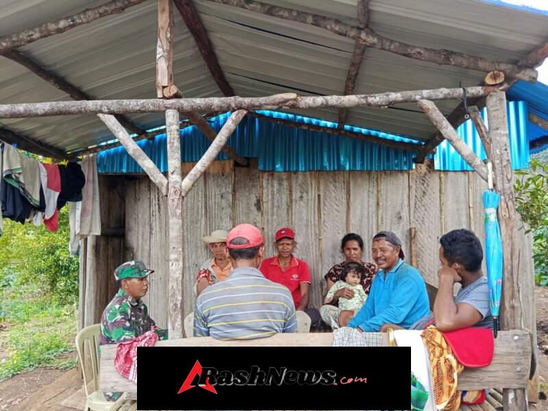 Melalui Dialog Humanis, Babinsa Tingkatkan Sinergi dengan Warga Desa Momol