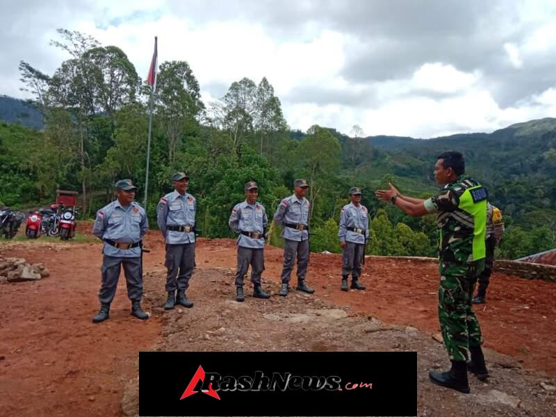 Babinsa Koramil 1612-01/Ruteng Tingkatkan Profesionalisme LINMAS Desa Nati melalui Pelatihan Intensif
