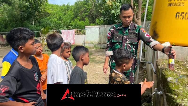 Yonarmed 12 Kostrad Hadirkan Pelayanan Kesehatan untuk Dukung Tumbuh Kembang Anak Perbatasan