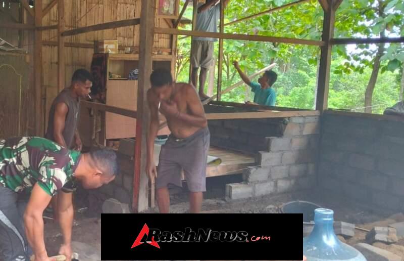 Bangun Harapan dari Pondasi, TMMD 127 Percepat Progres RTLH di Alok Timur
