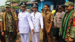 Antara Gugup dan Semangat, Kepala Desa Sondo Sambut Hangat Kunjungan Wasev TMMD ke-127
