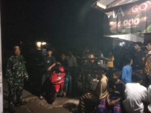 Himbauan Anti Miras dan Narkoba Disampaikan dalam Patroli Malam di Desa Sumi