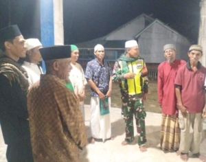 Patroli Malam Babinsa Tekankan Pentingnya Gotong Royong dan Pengawasan Lingkungan