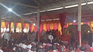 Danramil 1626-03/Tembuku Hadiri LPJ dan HUT ke-41 LPD Desa Adat Metra, Perkuat Sinergi dengan Masyarakat Adat