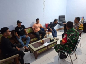 Koramil 1614-01/Dompu Intensifkan Pengawasan Wilayah Desa Matua