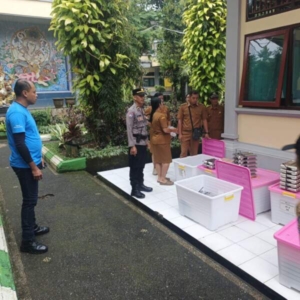 Polres Gianyar Kawal Distribusi Program Makan Bergizi Gratis di Wilayah Tampaksiring