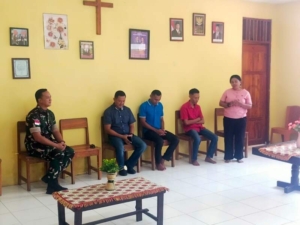 TNI Peduli, Bantuan Beras dan Logistik Disalurkan ke Panti Asuhan Mercy