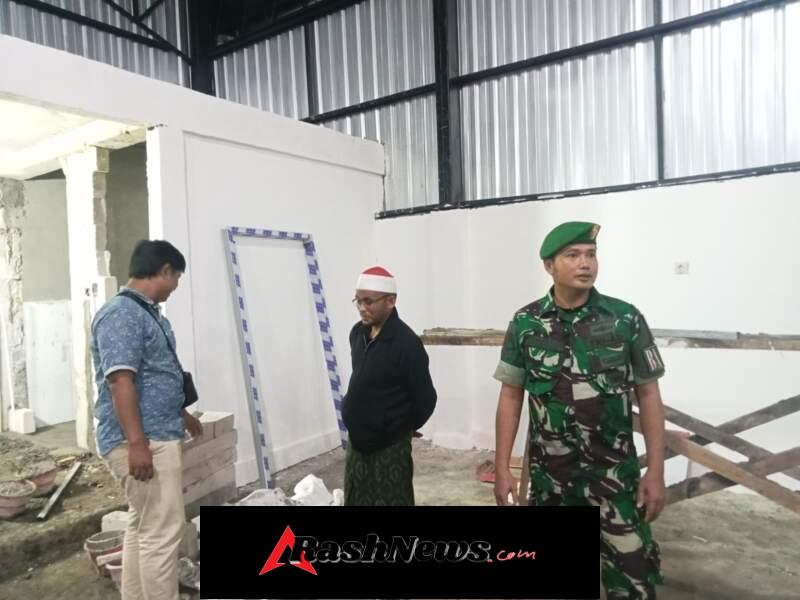 Piket Koramil 1628-04/Poto Tano Gelar Patroli Malam, Imbau Warga Jaga Kamtibmas