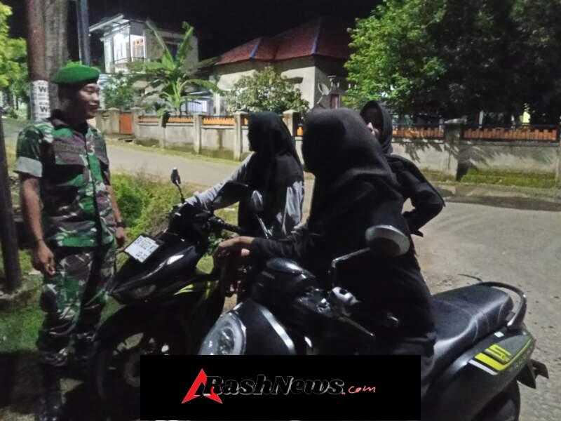 Koramil 1628-05/Jereweh Intensifkan Patroli Malam, Wujudkan Wilayah Aman dan Kondusif