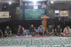 Momentum HUT Korem 162/Wira Bhakti ke-65, Kodim 1628/Sumbawa Barat Perkuat Soliditas Lewat Doa Bersama