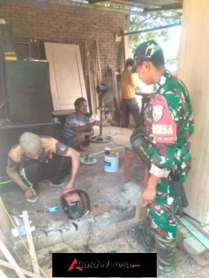 Peran Strategis Babinsa Lasi Dorong Daya Saing Produk Kerajinan Warga