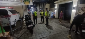 Polsek Kuta Utara Ploting  Personel Amankan Sholat Taraweh