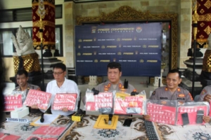 Sat Resnarkoba Polres Tabanan Ungkap 7 Kasus Narkotika, Amankan 11 Tersangka dan Ratusan Paket Sabu