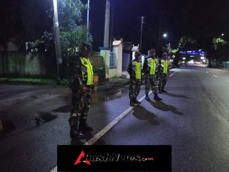 Koramil 1608-01/Rasanae Gelar Patroli Cipta Kondisi di Kota Bima