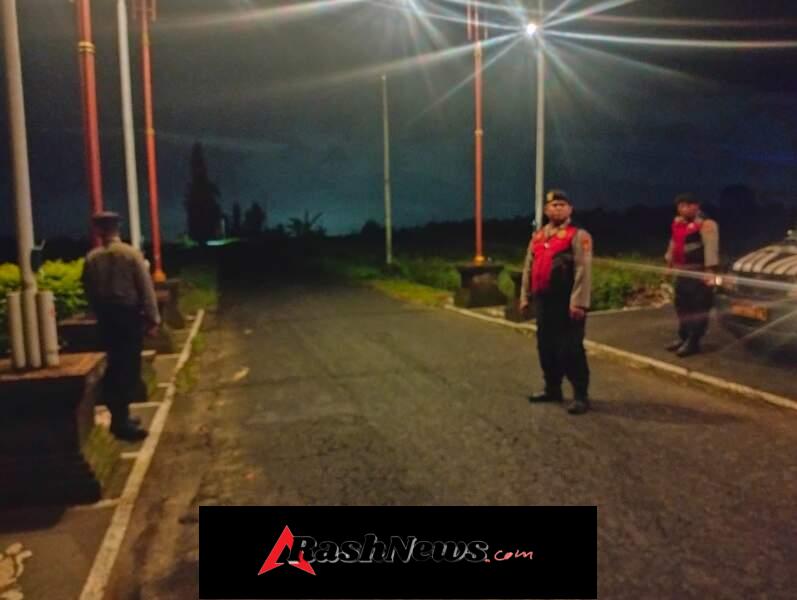 Blue Light Patrol Polsek Abiansemal, Jaga Situasi Tetap Kondusif