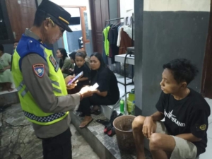 Pawas Polsek Marga Pimpin Sidak Duktang Di Desa Selanbawak