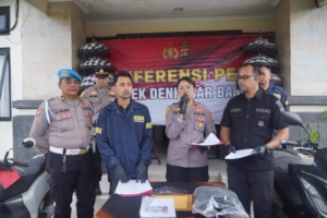 Polsek Denpasar Barat Amankan Dua Pelaku Pemerasan Modus Ngaku Petugas, Korban Dipukul dan Diperas Rp10 Juta