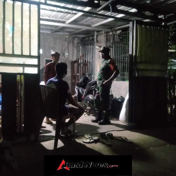 Babinsa dan Warga Pekat Jaga Malam, Rawat Rasa Aman Bersama