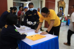Polres Klungkung Gelar Pemeriksaan Urine PJU, Perwira dan ASN.