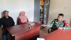 Koramil 1628-01/Taliwang Dorong Penyelesaian Perselisihan Warga Secara Kekeluargaan
