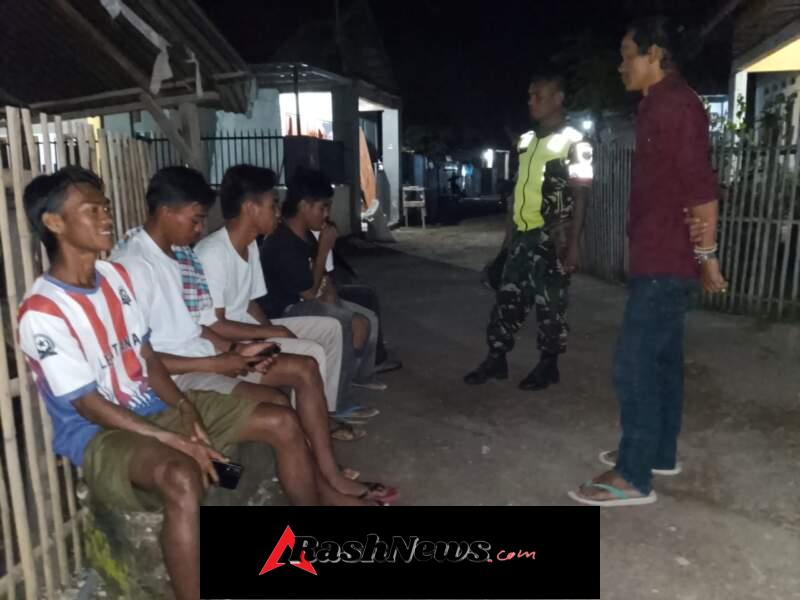 Babinsa Desa Lewintana Ajak Remaja Hindari Perilaku Merugikan