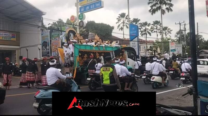 Pengamanan Piodalan di Pura Segara Menuh Luwus Berlangsung Aman dan Lancar