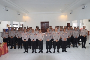 Tingkatkan Profesionalisme, Sat Samapta Polres Karangasem Gelar Latihan Peningkatan Kemampuan (Latkatpuan)