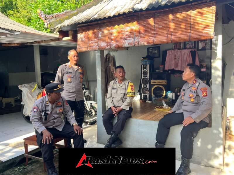 Kapolsek Kediri Bersama Waka Melaksanakan Silaturahmi Ke Rumah Bhabimkamtibmas Desa Abiantuwung