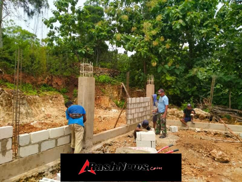 Progres KDKMP Sanggaoen Capai Tahap Pemasangan Batako