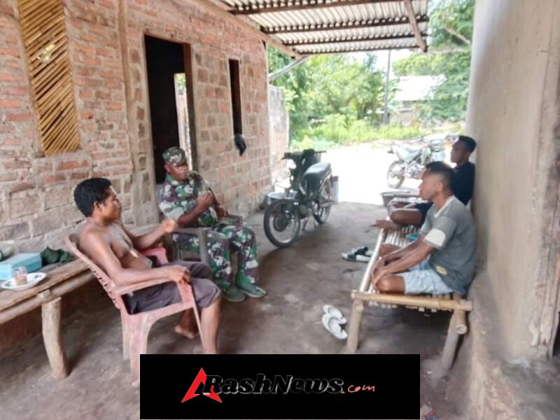 Koramil 1622-02/Pantar Intensifkan Sosialisasi Keamanan dan Ketertiban
