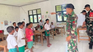Yonarmed 12 Kostrad Perkuat Pendidikan Karakter Siswa Fohululik