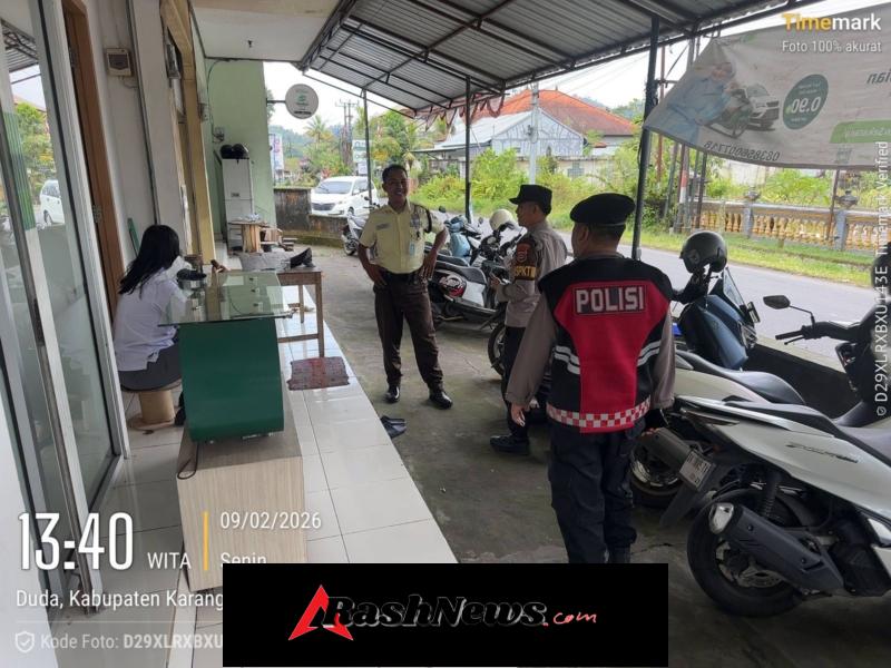 Polsek Selat Gelar Patroli untuk Jaga Keamanan Wilayah