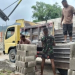 Progres Terus Bergerak, Pasokan Material Jadi Kunci Sukses 4 RKB SMAN Bikomi Nilulat