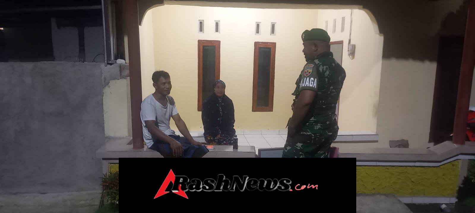 Koramil 1628-02/Sekongkang Hadir di Tengah Masyarakat Lewat Patroli Kamtibmas