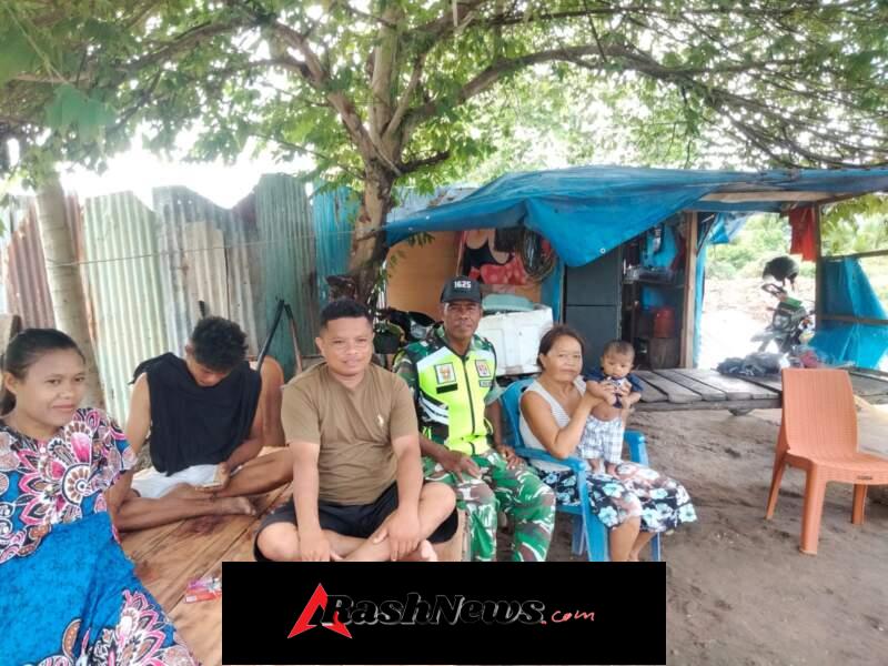 Babinsa Koramil 1625-05/Aesesa Laksanakan Komsos dan Monitoring di Kelurahan Mbay II
