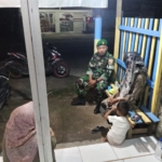 TNI Ajak Warga Jereweh Tingkatkan Kepedulian Terhadap Keamanan Lingkungan