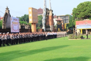 Wakapolda Bali Pimpin Upacara Hari Kesadaran Nasional 2026, Tekankan Polisi Tegas dan Humanis