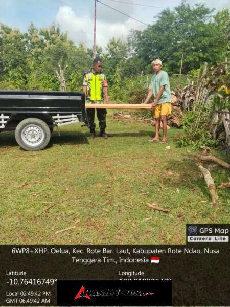 Progres Pembangunan KDKMP Oelua Masuki Tahap Pembuatan Sloof