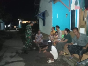 Ronda Malam di Lingkungan Dore Berlangsung Aman dan Kondusif