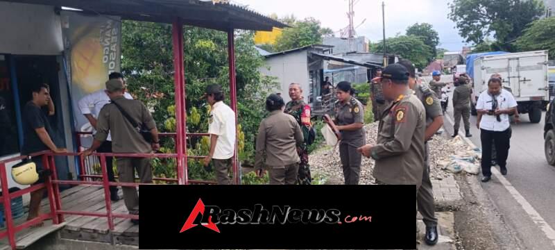 Babinsa Oebobo Kawal Penegakan Aturan Ketertiban Umum