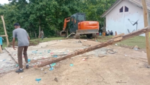 Babinsa Turun Langsung Awasi Pra TMMD ke-127, Pembangunan SMAN Bikomi Nilulat Segera Dimulai