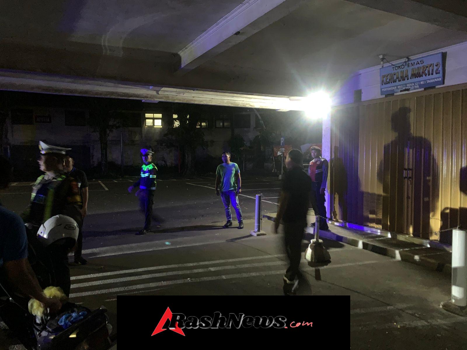 Blue Light Patrol Dini Hari, Polres Tabanan Perkuat Pengamanan Antisipasi Kejahatan 3C