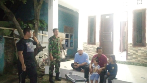 Sinergi Babinsa dan Pemuda, Ronda Malam Ciptakan Lingkungan Aman