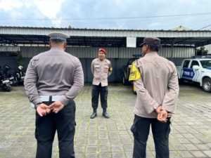 Apel Pagi Polsek Baturiti Tekankan Soliditas dan Edukasi Warga Cegah Penipuan Online