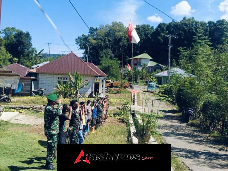 Semangat Cinta Tanah Air Menggema di Nggorang Bersama TNI dan Warga