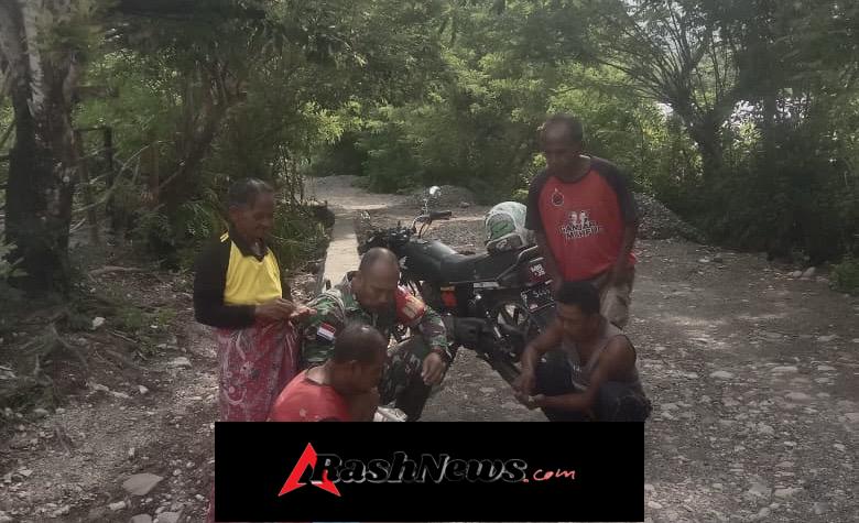 Langkah Humanis Babinsa Bisel, Bangun Kedekatan dan Kepercayaan Warga