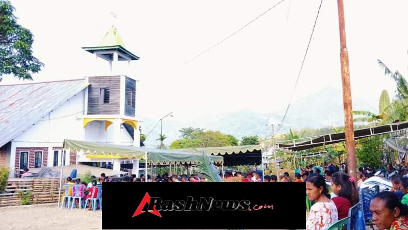 Langit Cerah, Hati Damai, Misa Palma di Fatuneno Jadi Simbol Persatuan