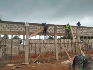 Progres KDKMP Lekunik, Sloof dan Ring Balok Dikerjakan