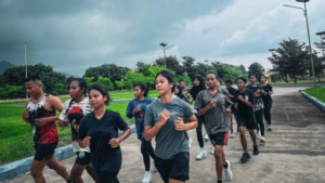 Program Pembinaan Fisik Satgas Pamtas Yonarhanud 2 Kostrad, Berhasil Luluskan 2 Putra NTT